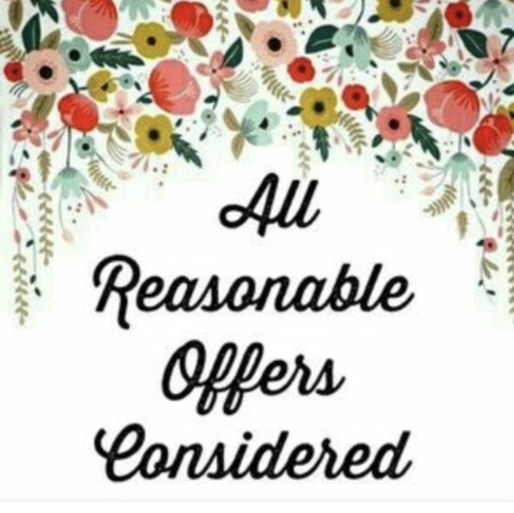 Reasonable Offers Considered! No Low-Ball Offers, Please.